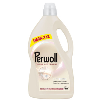 Perwoll Light Colors prací gel na světlobarevné a bílé oblečení 80 dávek,4L