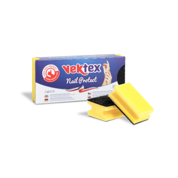 Vektex Houbičky na nádobí tvarované Nail Protect 3ks