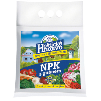 Hoštické hnojivo NPK s guánem