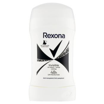 Rexona Invisible B&W tuhý antiperspirant 50ml