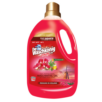 WaschKönig prací gel Frühling in Holland Color – 110 dávek 3,305 L