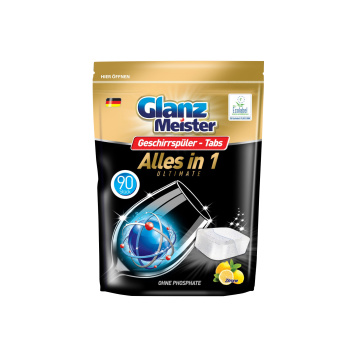 GlanzMeister tablety do myčky All in 1 – 90 ks