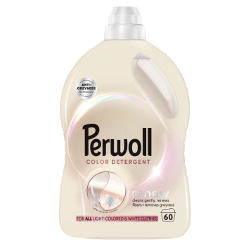 Perwoll prací gel Renew Light Colors 60 dávek, 3L