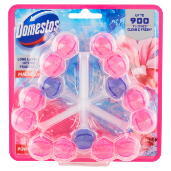 Domestos Power 5 Magnolia WC blok 3 x 50g