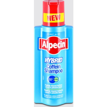 Alpecin Hybrid kofeinový šampon na vlasy pro citlivou pokožku hlavy, 250 ml