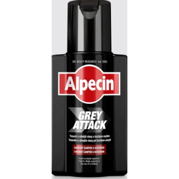 Alpecin kofeinový šampon na vlasy Grey Attack, 200 ml