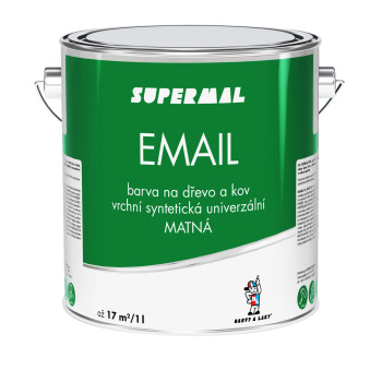 Supermal Email S2013 0199 černý mat, 2,5 l