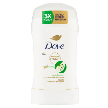 Dove tuhý antiperspirant Advanced Care Cucumber&Green Tea 50ml
