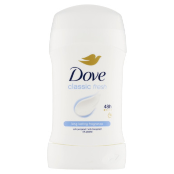 Dove tuhý antiperspirant Classic Fresh 50ml