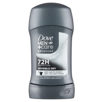 Dove Men+Care Invisible Dry tuhý antiperspirant 50ml