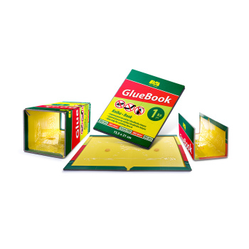 Kniha na lezoucí hmyz Gluebook, 210X155MM