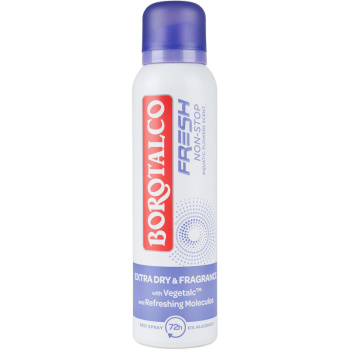 Borotalco Deo sprej Fresh Non Stop Aquatic Flowers, 150 ml