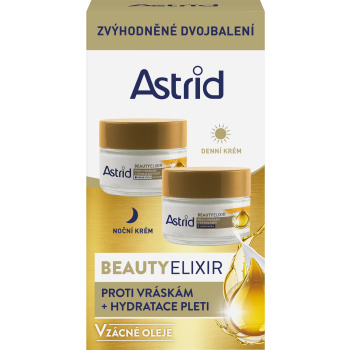 ASTRID krém Beauty Elixír duopack noční+denní 2x 50 ml