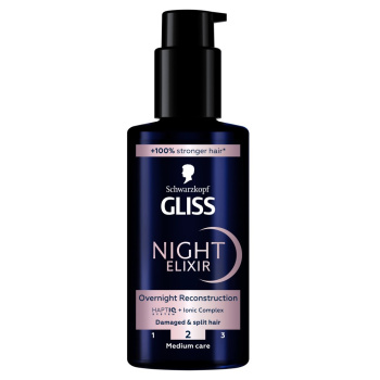 Gliss noční elixír obnovující 100ml