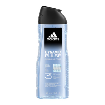 Adidas Dynamic Pulse 3v1 sprchový gel na tělo, vlasy a pleť pro muže 400 ml