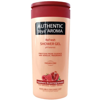 Authentic Toya Aroma Raspberry & Pomegranate sprchový gel, 400 ml