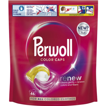 Perwoll prací kapsle Renew Color na barevné prádlo, 46 praní