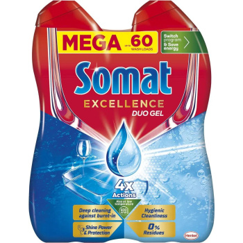 Somat Excellence Mega Hygienic Cleanliness 60 dávek, 1,08 l