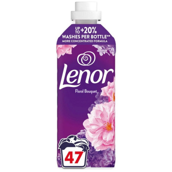 Lenor Amethyst & Floral Bouquet aviváž 47 praní, 987 ml
