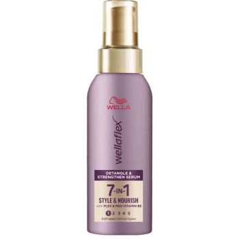 Wellaflex Style & Nourish 7v1 sérum pro snadné rozčesávání 100 ml