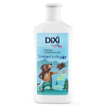 Dixi Sviště šampon a sprchový gel svěžest a síla hor pro děti 100 ml