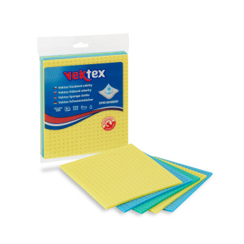 Vektex houbová utěrka 15,5 x 17,5 cm 5 kusů