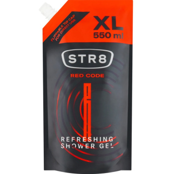 STR8 Red Code Doypack sprchový gel pro muže 550 ml