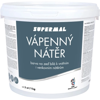 Supermal vápenný nátěr 15 kg