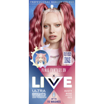 Schwarzkopf LIVE  barva na vlasy Ultra Brights Kouřově růžová 025