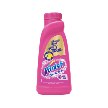 Vanish Oxi Action gelový odstraňovač skvrn růžový, 500 ml