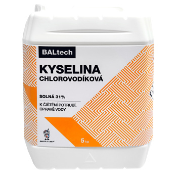 Baltech Kyselina chlorovodíková solná 31 % 5 kg