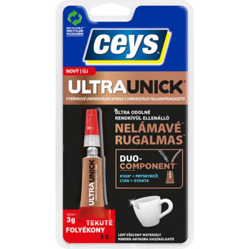 Ceys Ultraunick Liq univerzální vteřinové lepidlo 3 g