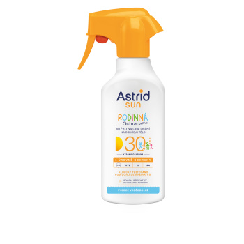 Astrid Sun Pro celou rodinu OF30 mléko na opalování sprej 270 ml