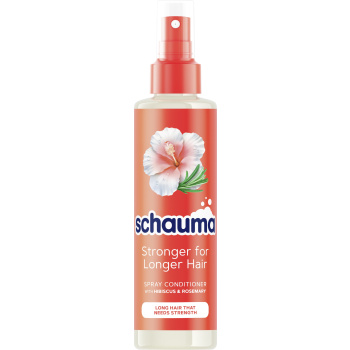 Schauma Stronger for Longer Hair balzám pro dlouhé vlasy s ibiškem a rozmarýnem ve spreji, 200 ml