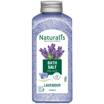 Naturalis Levandule sůl do koupele 1 kg