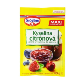 Dr.Oetker Kyselina citronová 80 g