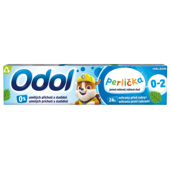 Odol Perlička zubní pasta pro děti, příchuť máta, 0-2 roky, 50 ml