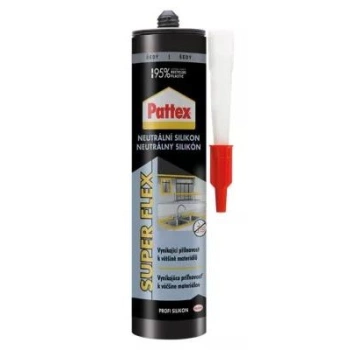 PATTEX Neutrální silikon, šedý, 280 ml