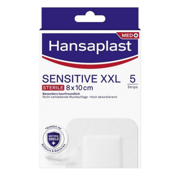 Hansaplast Sensitive XXL elastická náplast, 5 ks