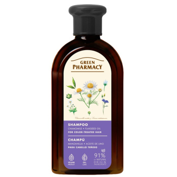 Green Pharmacy šampon pro barvené vlasy s heřmánkem 350 ml