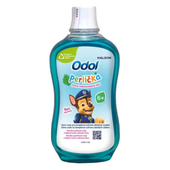 Odol perlička ústní voda pro děti tlapková patrola 300 ml