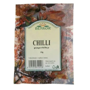 Benkor Chiilli papričky 10 g