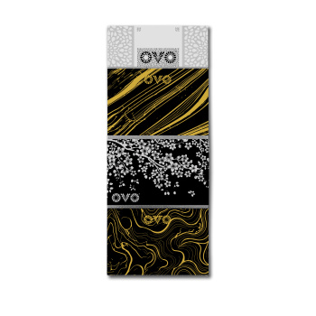 Ovo smršťovací košilky na vajíčka černé 1 ks