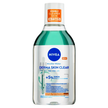 Nivea Derma Skin Clear Micelární voda 400ml