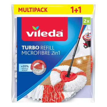 Vileda Turbo Microfibre 2v1 náhrada na mop 2 ks