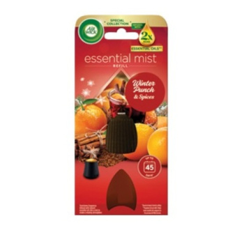 Air Wick Essential Mist Refill Winter Punch & Spices - Zimní punč náhradní náplň do vaporizéru 20 ml