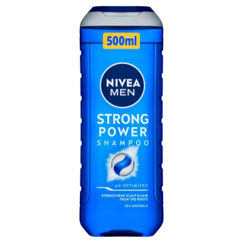 Nivea Men Strong Power šampon pro muže 500ml