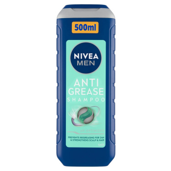 Nivea Men Anti Grease šampon pro mastné vlasy 500ml