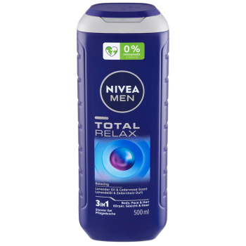 Nivea Men Total Relax 3v1 sprchový gel pro muže 500 ml