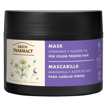 Green Pharmacy Heřmánek maska pro barvené vlasy 300 ml